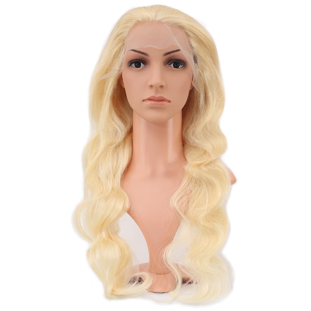 Gerçek Front Lace Dalgalı Platin Tül Peruk - 70-75cm
